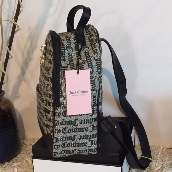 Juicy Couture Gothic Status Backpack NWT - Picture 4 of 14